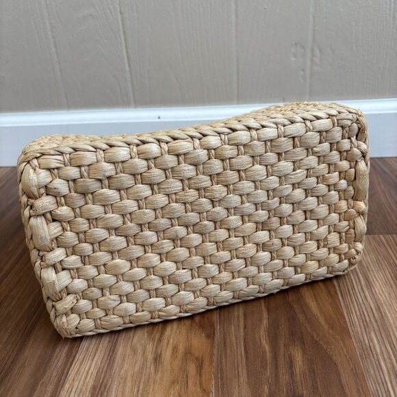 Woven Beachy Summer Purse Bag Tote - Picture 6 of 10